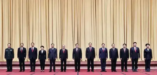 2021年新一届湖南省委常委班子亮相(图1)