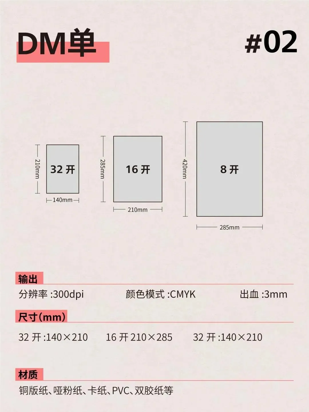 设计师必备!14 种常用广告物料尺寸大全,新手入门必看!(图2) 设计师必备!14 种常用广告物料尺寸大全,新手入门必看!(图2)