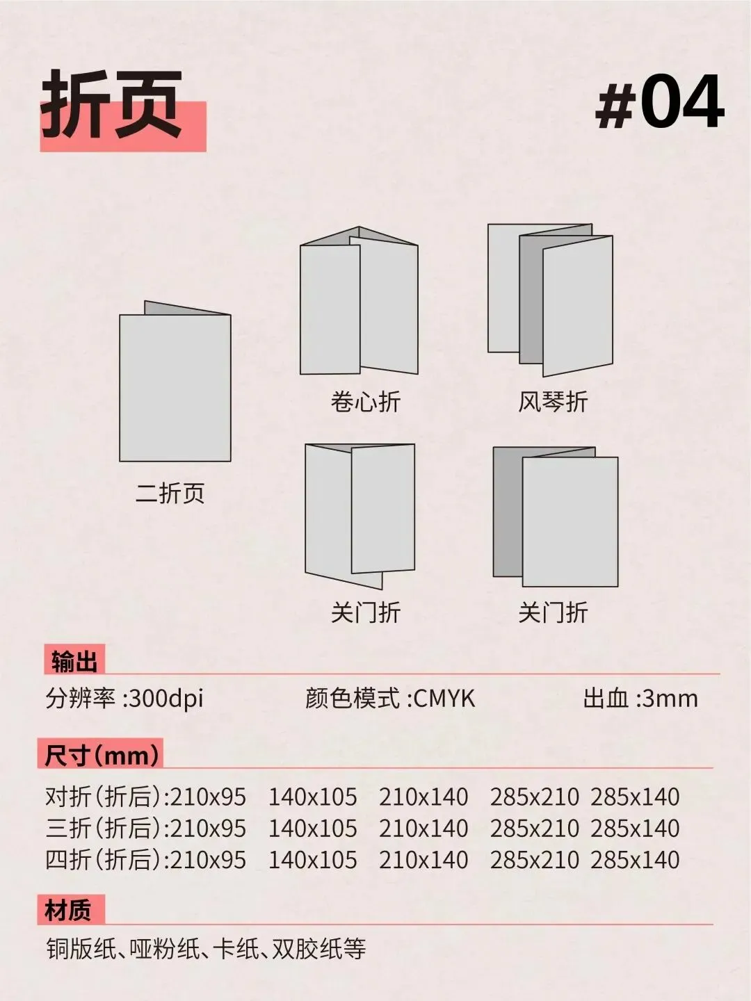 设计师必备!14 种常用广告物料尺寸大全,新手入门必看!(图4) 设计师必备!14 种常用广告物料尺寸大全,新手入门必看!(图4)