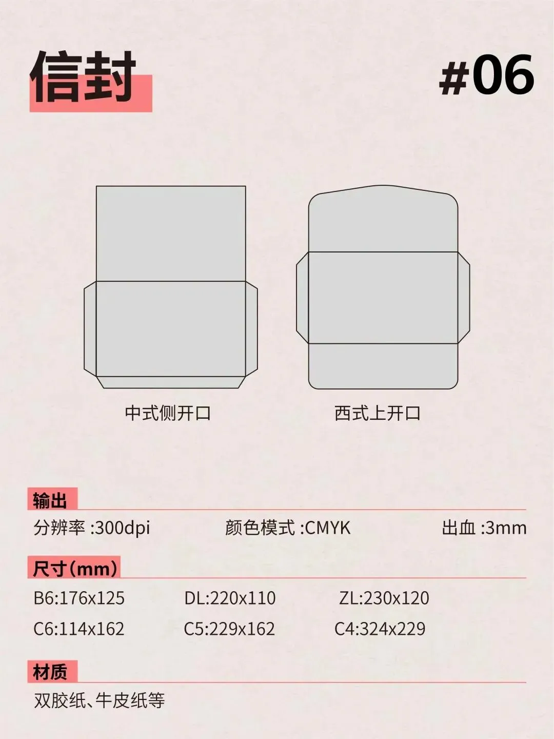 设计师必备!14 种常用广告物料尺寸大全,新手入门必看!(图6) 设计师必备!14 种常用广告物料尺寸大全,新手入门必看!(图6)