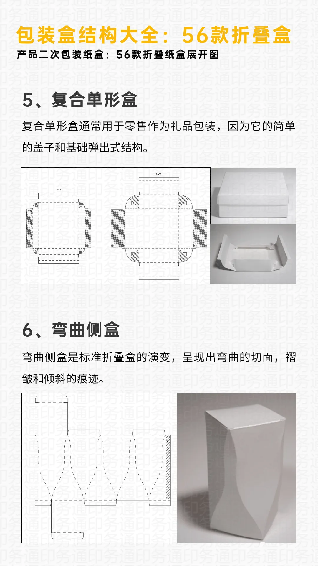 包装盒结构大全来啦！56款包装盒型及展开图(注意收藏)(图3)