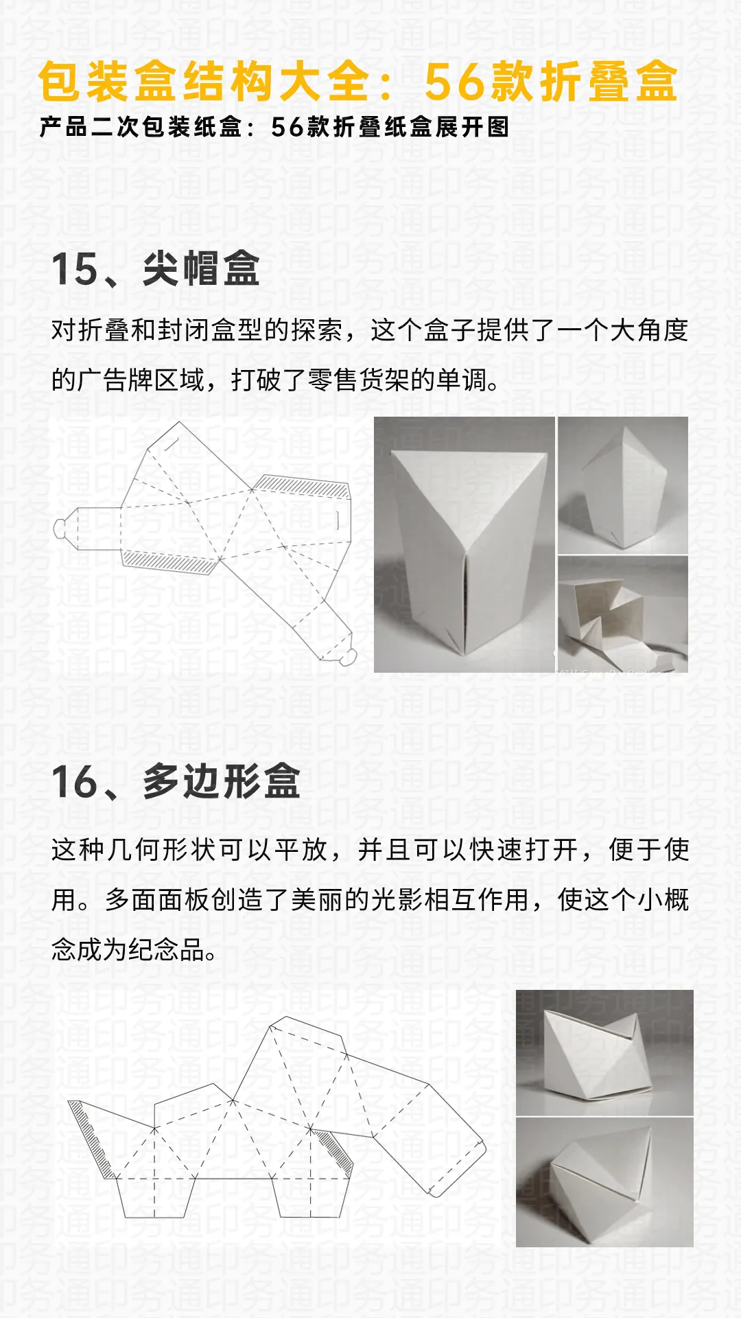 包装盒结构大全来啦！56款包装盒型及展开图(注意收藏)(图8)