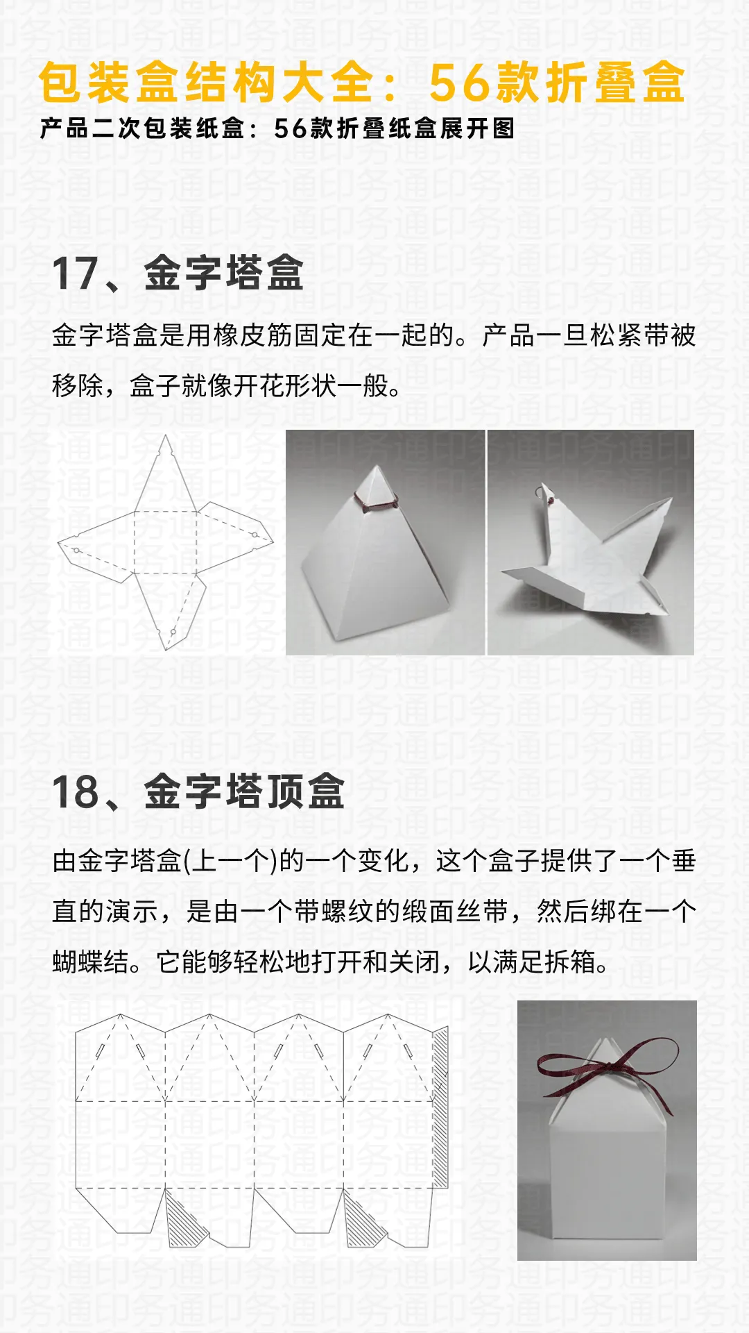 包装盒结构大全来啦！56款包装盒型及展开图(注意收藏)(图9)