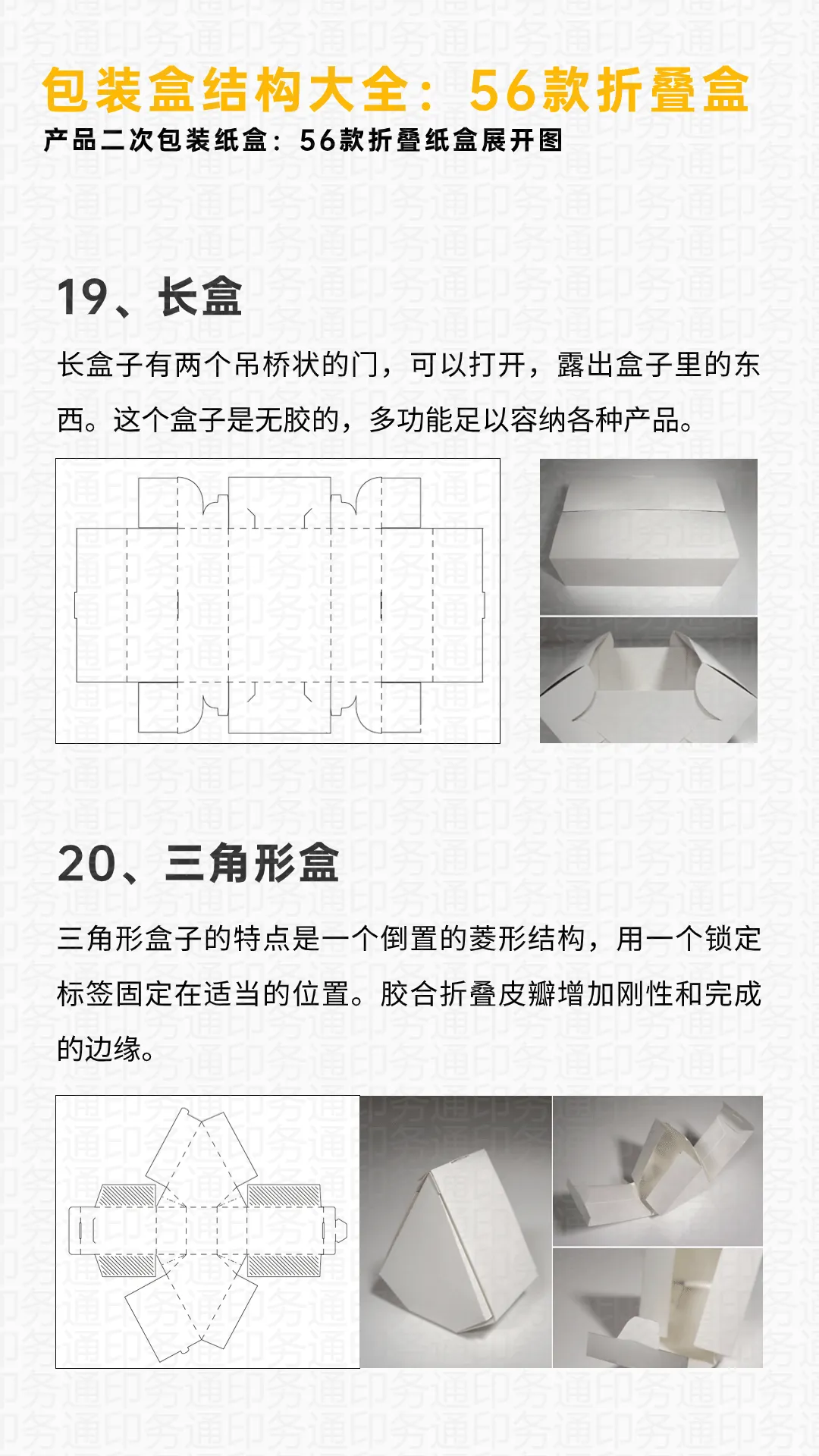 包装盒结构大全来啦！56款包装盒型及展开图(注意收藏)(图10)