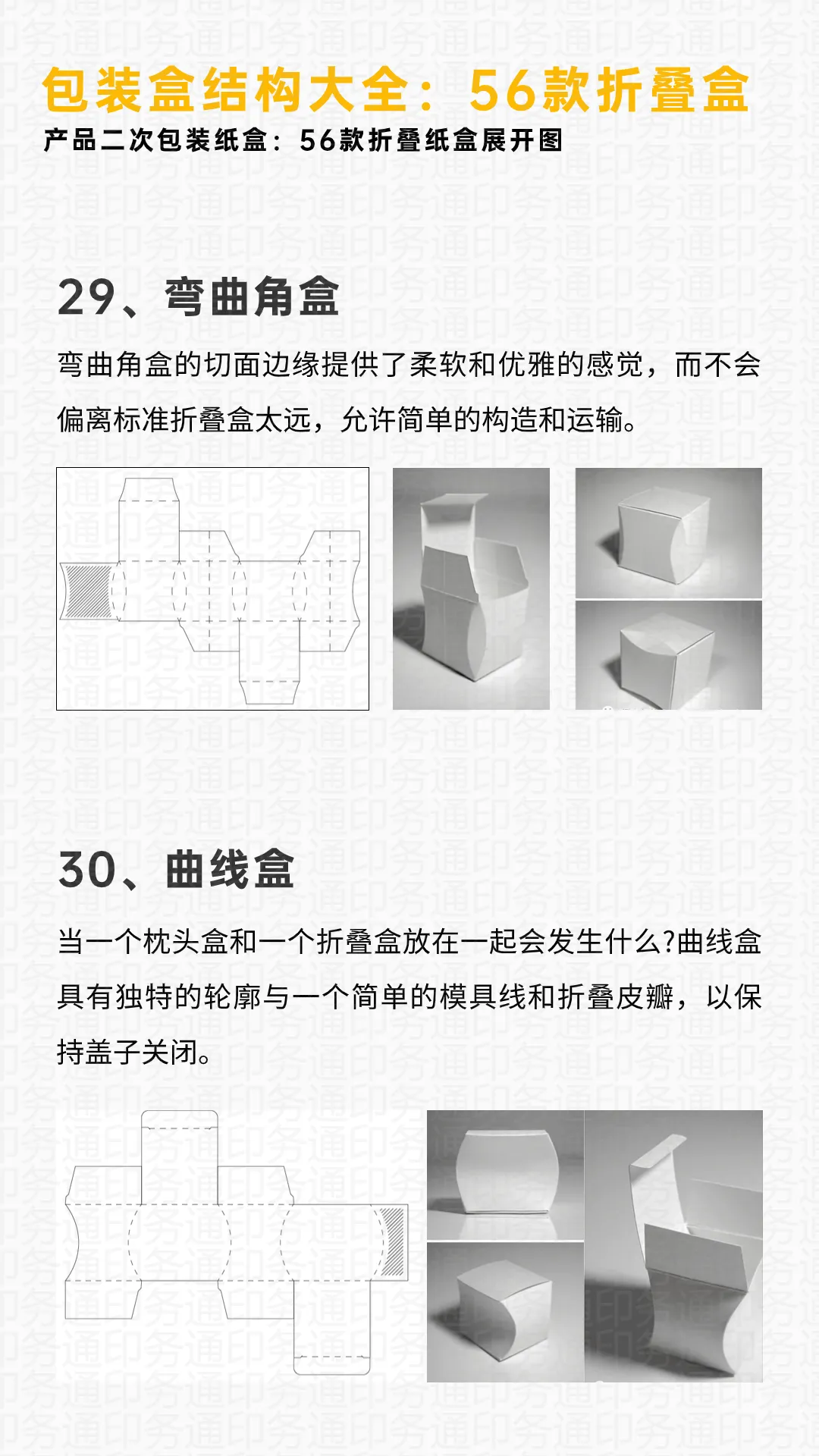 包装盒结构大全来啦！56款包装盒型及展开图(注意收藏)(图15)