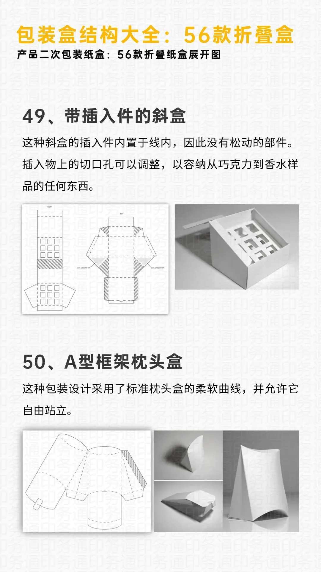 包装盒结构大全来啦！56款包装盒型及展开图(注意收藏)(图25)