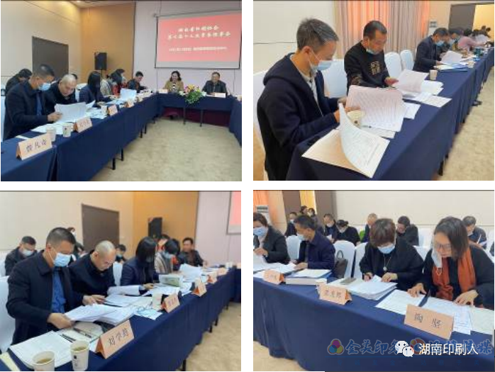 湖南省印刷协会第七届十三次常务理事会在长沙召开(图3)