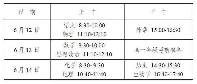 2024年湖南普通高中学业水平合格性考试统考工作通知来了！(图1)